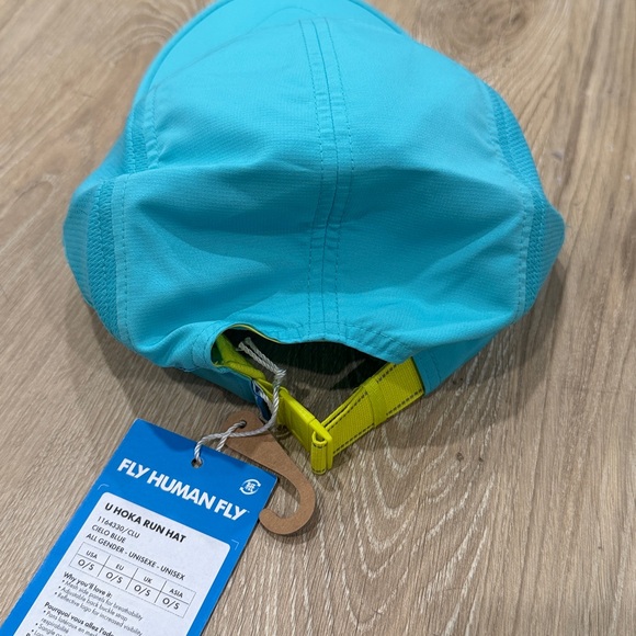 Hoka Aqua Cielo blue Run hat - Picture 3 of 7